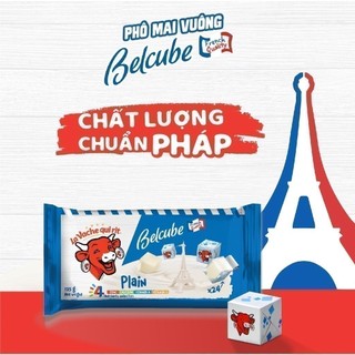 Phô mai vuông Belcube vị Socola 15C 78Gx15 WA24