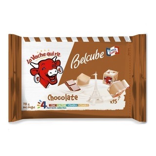 Phô mai vuông Belcube vị Socola 15C 78Gx15 WA24