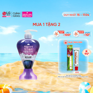 [Himalaya Pinksalt Official] Kem đánh răng Bamboo Salt Himalaya Pinksalt Pumping Biome 285g