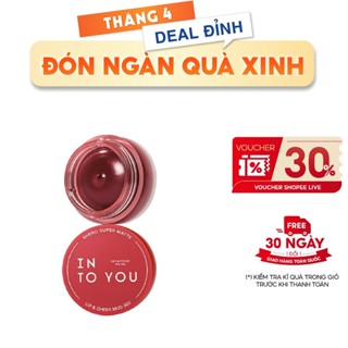 Son bùn HŨ INTO YOU makeup MÁ HỒNG dạng mousse 5g màu lì trong hũ