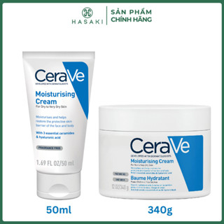 Kem Dưỡng Cerave Cho Da Khô Đến Rất Khô 50ml, 340g Hasaki Sản phẩm chính hãng