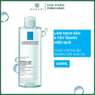 Nước Tẩy Trang La Roche-Posay Dành Cho Da Dầu & Da Nhạy Cảm 400ml Hasaki Sản Phẩm Chính Hãng