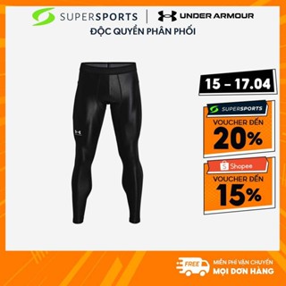 Quần Ôm Nam Under Armour Iso-Chill - Đen  - 1365226-001