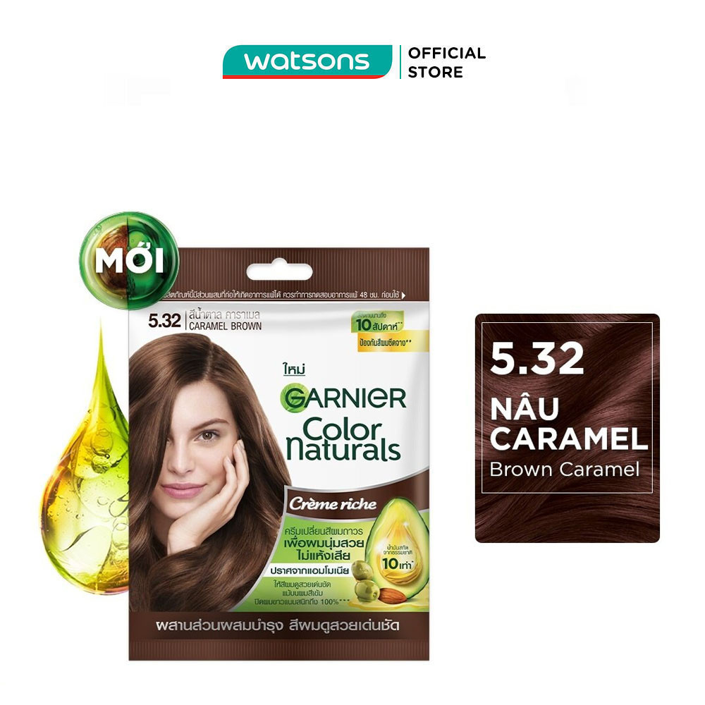 Kem Nhuộm Tóc Garnier Color Naturals Crème Riche 30ml+30g