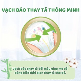 10 miếng tã quần Molfix Thiên nhiên L (9kg - 13kg)
