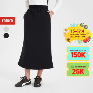 Chân váy nữ CANIFA chất liệu nỉ nữ dáng đuôi cá 6KS24W002