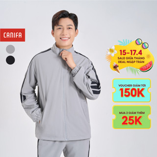 Áo khoác gió nam CANIFA phối line tay áo 8OT24W003
