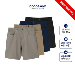 Quần Short Kaki Nam Five Pocket Classic Form Slim QSID0199