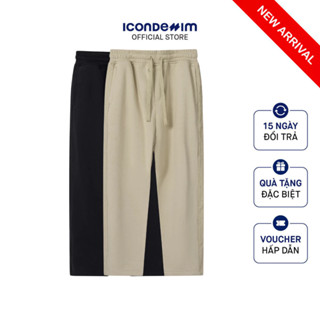 Quần Jogger Nỉ Chân Cua Nam Patterned Heat-Embossed Pocket Form Regular JGID0067