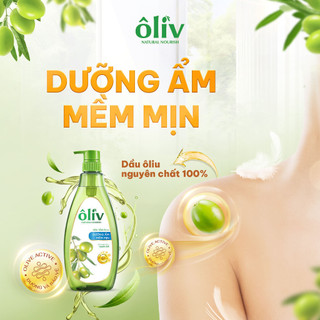 Sữa Tắm Dưỡng Da Ôliv 650ml