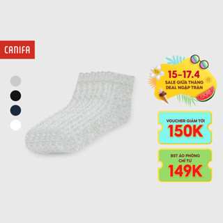 Combo 3 đôi tất nam CANIFA vớ trơn cổ cao 8AX23A015