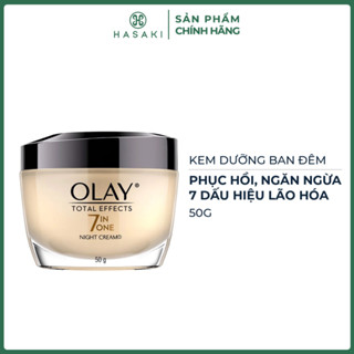 [DAILY] Kem Dưỡng Olay Total Effects Ngừa Lão Hóa Da Ban Đêm 50g Total Effects 7 in One Night Cream Hasaki Chính Hãng