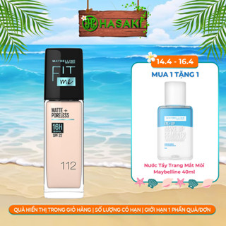 Kem Nền Maybelline Mịn Nhẹ Kiềm Dầu Chống Nắng Fit Me Hasaki Sản Phẩm Chính Hãng