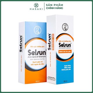  Bộ Gội Xả Selsun Ngừa Gàu & Giảm Ngứa Da Đầu 100mlx2 Hasaki sản phẩm chính hãng 