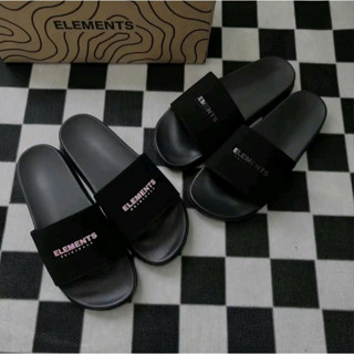 dép icon [TẶNG KÈM VỚ] Dép lê nam nữ quai ngang ELEMENTS iCON,   boy phố  đế api mềm nhẹ êm chân t