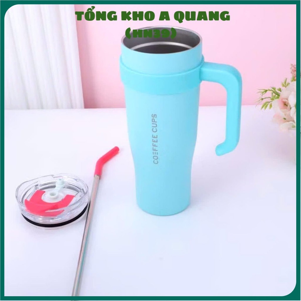 LY GIỮ NHIỆT COFFEE CUPS 1250ML,  Cốc giữ nhiệt bằng thép không gỉ Sus304 1250ml, Cách nhiệt chân kh