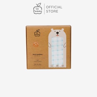 K003 Khăn sữa sợi tre lụa La Pomme phối màu (120x120cm) - Nắng mùa xuân