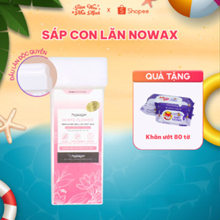 Sáp wax lông con lăn NOWAX kèm dụng cụ - lựa chọn tốt nhất cho waxing chân, tay, lưng bụng ngực