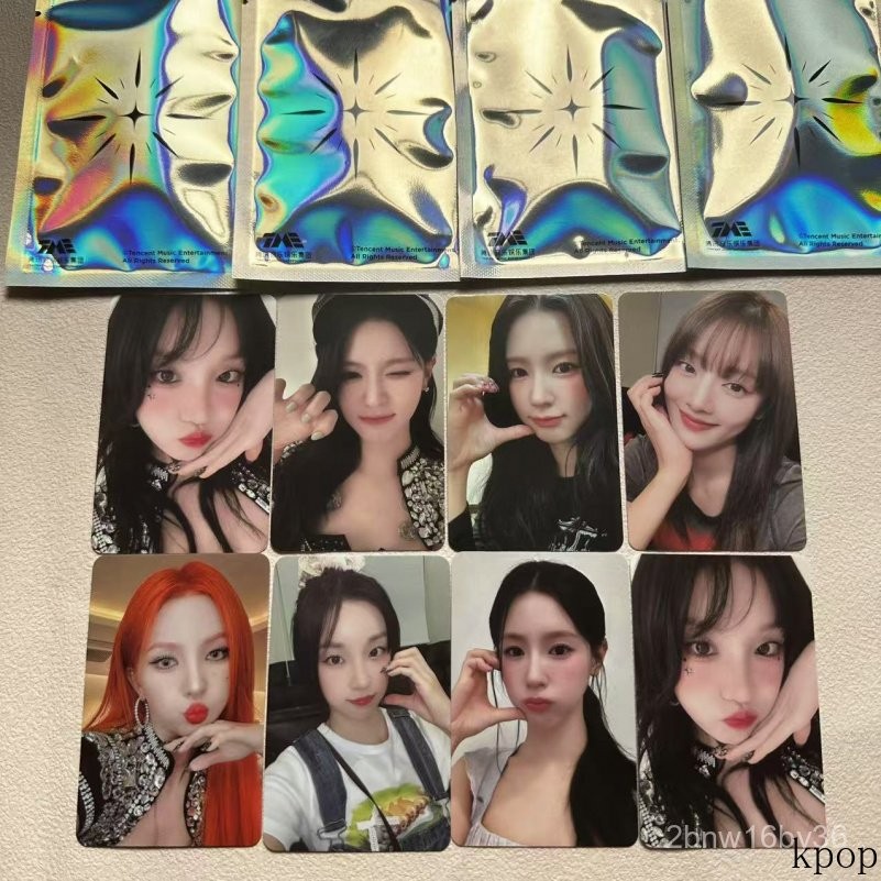 gidle Thẻ ngẫu nhiên ánh sao gidle 2024Thẻ kỷ niệm năm Starlight Thẻ Starlight ngẫu nhiên chính hãng