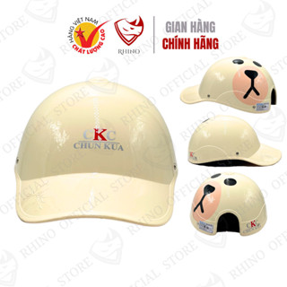 [CHÍNH HÃNG] Mũ Bảo Hiểm ĐỨC HUY | Loại Lưỡi Trai Vespa Thời Trang Thể Thao Gấu Dâu Cho Nam Và Nữ