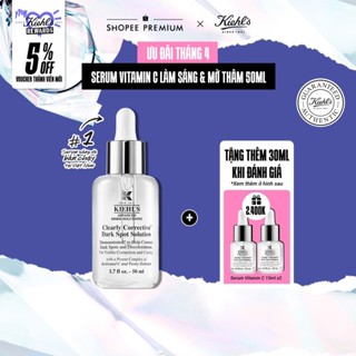 Serum Vitamin C làm sáng da & mờ thâm mụn Kiehl's Clearly CorrectiveTM Dark Spot Solution 50ml