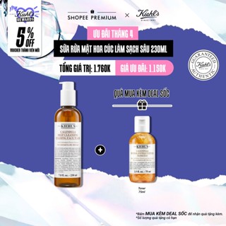 Sữa rửa mặt hoa cúc Kiehl's Calendula Deep Cleansing Foaming Face Wash 230ml