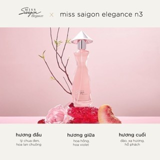 Nước hoa nữ Miss Saigon Elegance Ruby 50ml - Hương Ngọt Ngào
