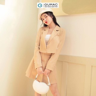 Áo blazer nữ Gmorning - GUMAC phom lửng thanh lịch  YA25