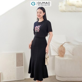 Áo thun nữ GUMAC in hoa  ATE01026