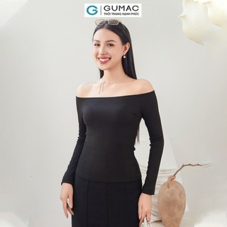 Áo thun nữ GUMAC trễ vai  ATE01027