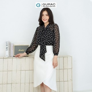 Áo họa tiết thắt nơ  AD08018