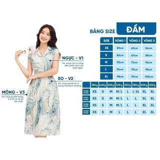 Đầm nữ GUMAC phối nút vai  LD0916