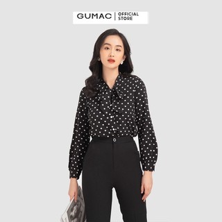 Áo sơ mi chấm bi AB12001 GUMAC