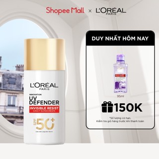 Sữa Chống Nắng Phổ Rộng Vô Hình Thoáng Da, Kháng Mọi Tác Động UV Invisible Resist L’Oréal Paris 50ml SPF 50+ PA++++