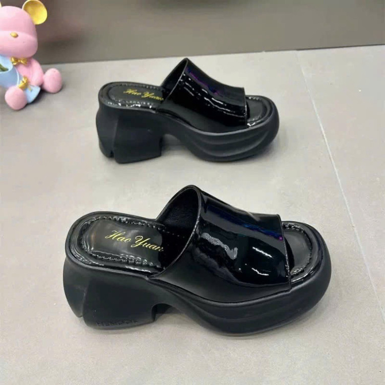 Dép nữ độn đế tăng chiều cao 7cm hàng quảng châu đẹp