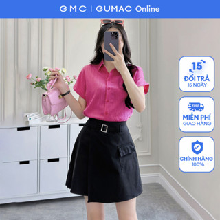 Áo sơ mi nữ tay liền thời trang GUMAC LAE1032
