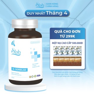 Viên uống trắng da Slab - S-Sorbilab Dưỡng Sáng Hạn Chế Sạm Nám - Mỹ Phẩm Dưỡng Da Slab
