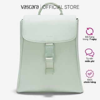 Vascara Balo nắp gập đa ngăn phối khóa gài - BAC 0204