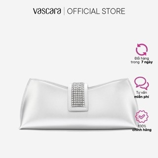 Vascara Clutch Cầm Tay Nhấn Khóa Đính Đá - CLU 0126