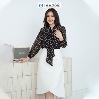 Áo họa tiết thắt nơ  AD08018
