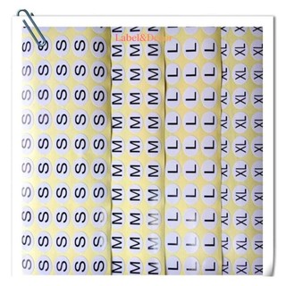 Tem Dán Size Quần Áo - Sticker Nhãn Size Tròn 15mm (XS - 4XL, Decal Giấy, Cắt Sẵn)
 Sản Phẩm – Sale Hot, Giá Tốt