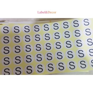 Tem Dán Size Quần Áo - Sticker Nhãn Size Tròn 15mm (XS - 4XL, Decal Giấy, Cắt Sẵn)
 Sản Phẩm – Sale Hot, Giá Tốt