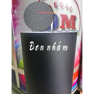 1m Decal Đen Nhám ( Ship từ 3m ) Sản Phẩm – Sale Hot, Giá Tốt