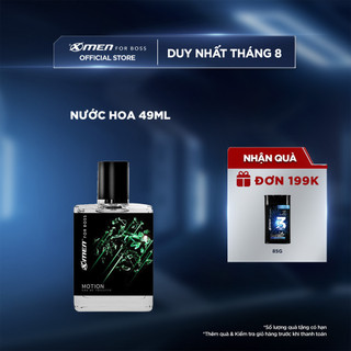 Nước hoa EDT X-Men for Boss Motion 49ml - Mùi hương năng động phóng khoáng