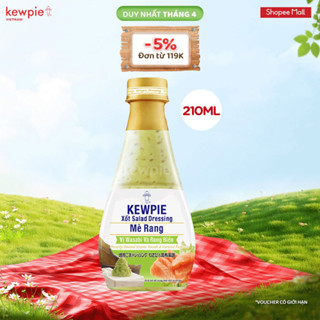 Xốt Salad Dressing Mè Rang Kewpie Wasabi & Rong Biển 210ml