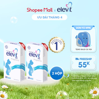 [Sản phẩm mới] Bộ 2 hộp Elevit DHA Thực phẩm bảo vệ sức khỏe cho phụ nữ đang mang thai
