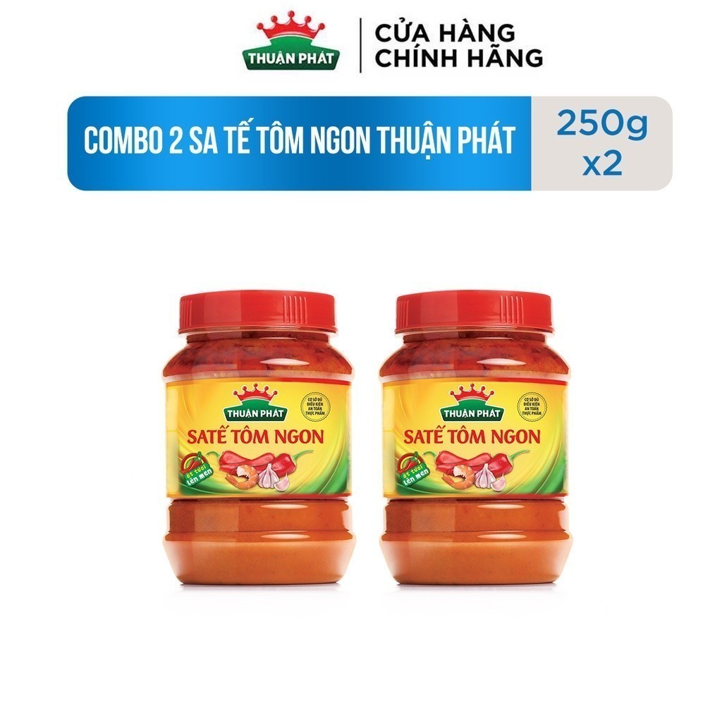 Combo 2 Sa Tế Tôm Ngon Thuận Phát 250g