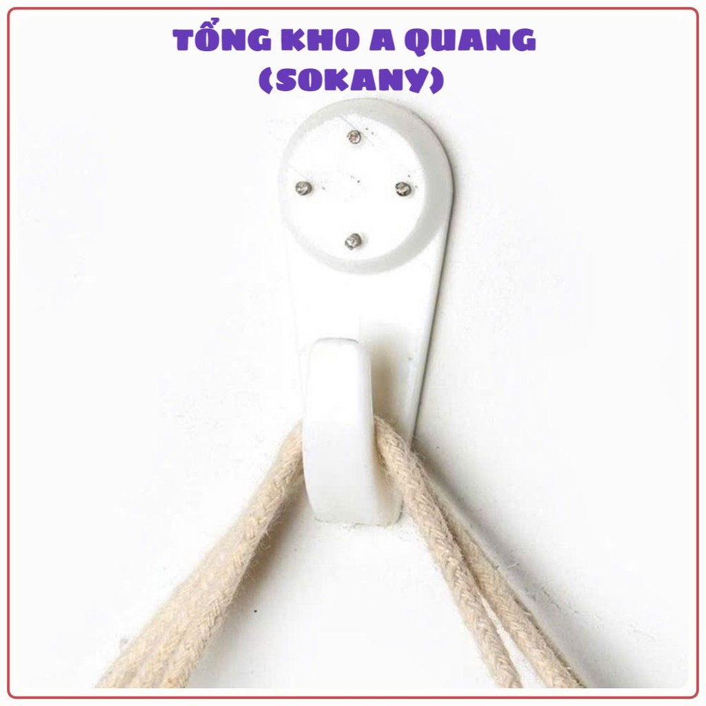 Combo 2 đinh 4 Chân 3cm Treo Tường,  VỈ 2 MÓC ĐINH TREO TƯỜNG - DINH3589