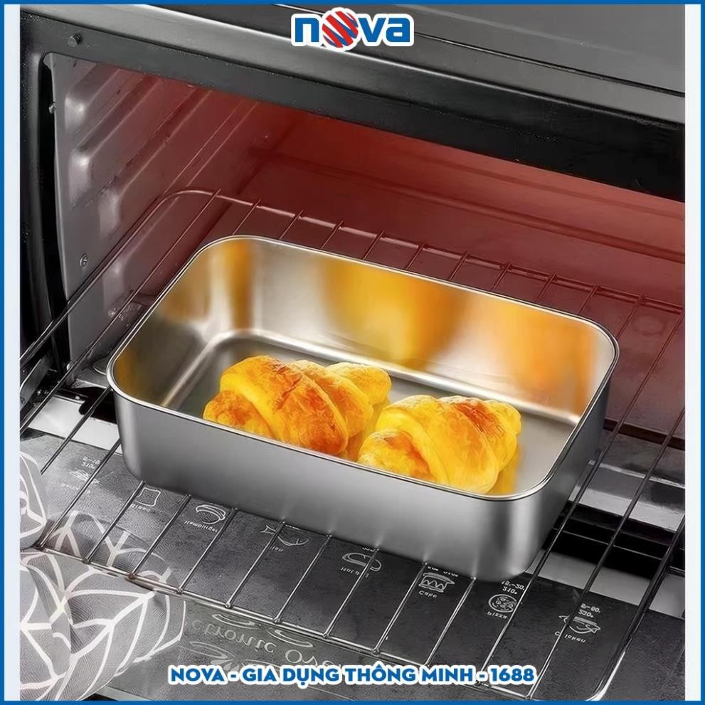 Hộp Đựng Thức Ăn Inox Hình Chữ Nhật Mini, Hộp Cơm Văn Phòng Nhỏ Gọn Tiện Lợi