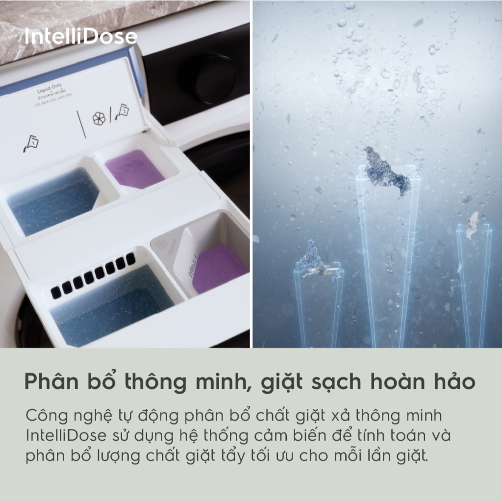 Free giao lắp - Máy giặt cửa ngang 10kg UltimateCare 700 - Xám đen Onyx EWF1043R7SC | BigBuy360 - bigbuy360.vn